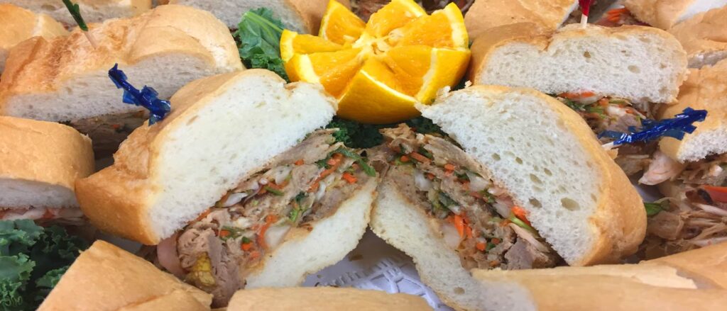 Mini Bahn Mi Sandwich