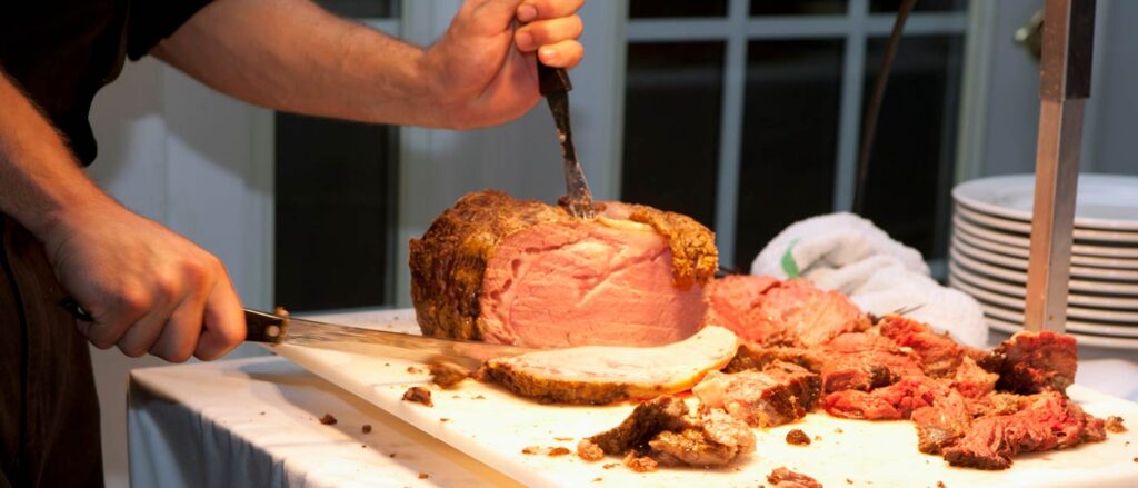 Prime Rib with Rosemary Au jus