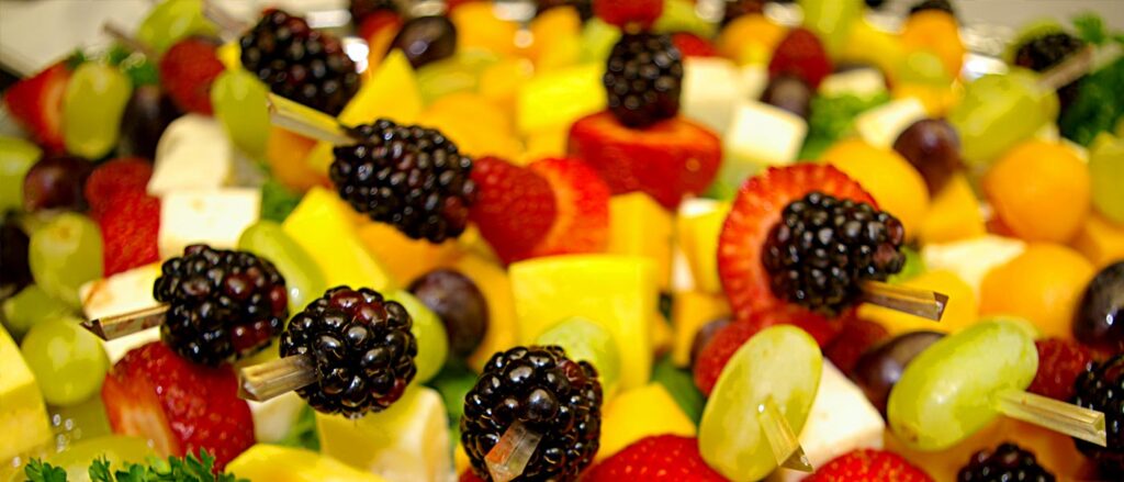 Fruit and Cheese Kabobs