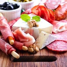 Caterers Charcuterie Board at Open House in Charlotte NC