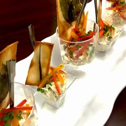chicken salad hors d'oeuvre